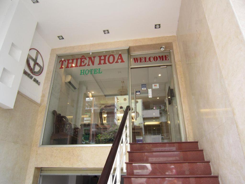 הו צ'י מין סיטי Thien Hoa Hotel מראה חיצוני תמונה