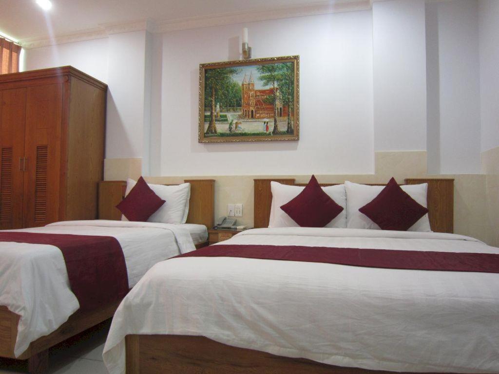 הו צ'י מין סיטי Thien Hoa Hotel מראה חיצוני תמונה
