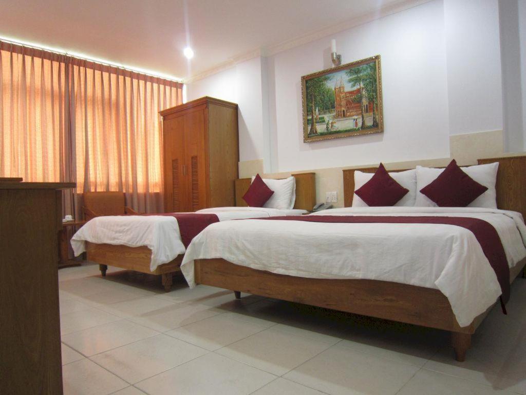 הו צ'י מין סיטי Thien Hoa Hotel מראה חיצוני תמונה